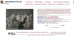 Desktop Screenshot of literatur-salon.net